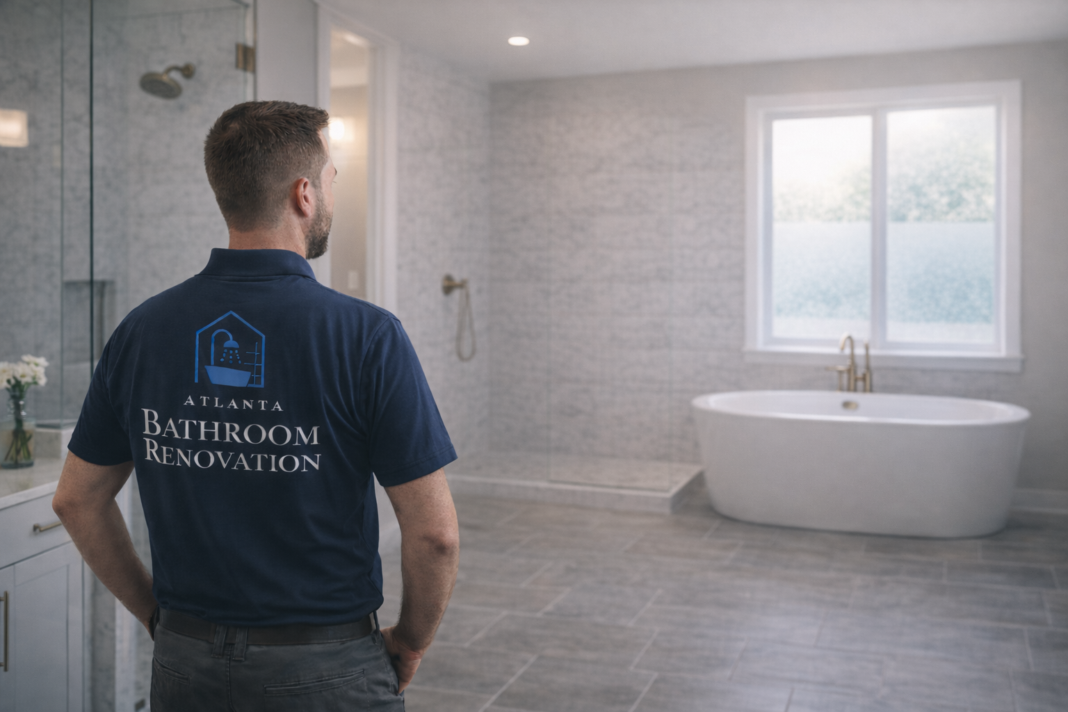 Bathroom renovation in Sandy Springs